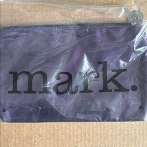 Mark Purple Cosmetic Bag